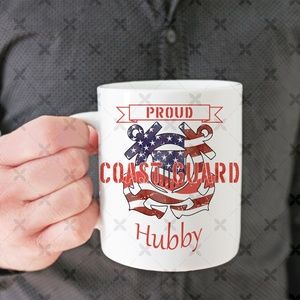 Proud Coast Guard Hubby Mug